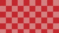 aesthetic big red tartan, gingham, plaid, checkers pattern wallpaper illustration, perfect for banner, wallpaper, backdrop,