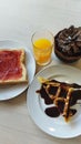 Aesthetic breakfast food photo