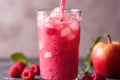 Aesthetic Raspberry-Apple Smoothie Movement
