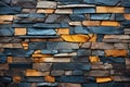 Aesthetic richness Vibrant patterns and textures embellish the stone walls Royalty Free Stock Photo