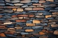 Aesthetic richness Vibrant patterns and textures embellish the stone walls Royalty Free Stock Photo