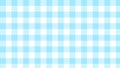 aesthetic soft pastel blue tartan, gingham, plaid, checkers pattern wallpaper illustration