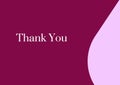 Aesthetic thank you card for birthdays, baby shower, weddings, graduations, customers, parents, and colleagues