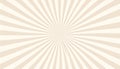 Aesthetic vintage style radial sunburst pattern emanating from the center point creating a dynamic background design featuring Royalty Free Stock Photo