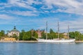 Af Chapman ship seen from Skeppsbrokajen road