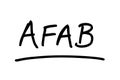 AFAB - Assigned Female at Birth