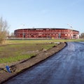 Soccer stadium of az alkmaar in the netherlands