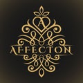 Affection is a Classic Luxurious Lovely Letter A Logo