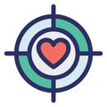 Affection, feeling Isolated Vector icon which can easily modify or edit