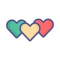 Affection Isolated Vector icon that can be easily modified or edited