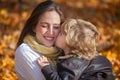 Affectionate mother and son. Royalty Free Stock Photo