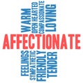 Affectionate Word Cloud