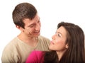 Affectionate young couple Royalty Free Stock Photo