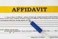 Affidavit