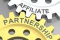 Affiliate partnership word on metal gear