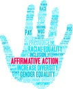 Affirmative Action Word Cloud