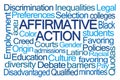 Affirmative Action Word Cloud