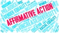 Affirmative Action Word Cloud