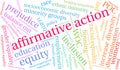 Affirmative Action Word Cloud