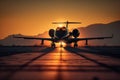 Affluent individuals opt for private air travel, indulging in the luxury of exclusive jet accommodations for their transportation