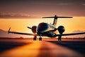 Affluent individuals opt for private air travel, indulging in the luxury of exclusive jet accommodations for their transportation