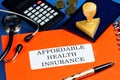 Affordable health insurance. Health insurance provides financial well-being covers part of the costs of the insured event-