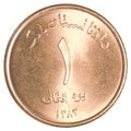 1 Afghan afghani coin