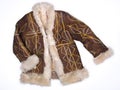 Afghan coat hippy embroidered sheepskin