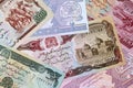 Afghan money - afghani Royalty Free Stock Photo