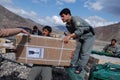 Afghan police in Logar Province