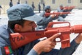 Afghan policemens training 4