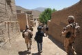 In the Afghan village