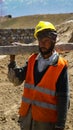 Afghanistan construction worker