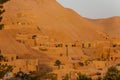 Afghanistan desert village in the North West in the middle fighting season Royalty Free Stock Photo