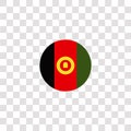 afghanistan icon sign and symbol. afghanistan color icon for website design and mobile app development. Simple Element from