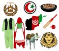 Afghanistan icons