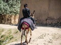 Afghanistan refugee camp children in the North in the middle fighting season