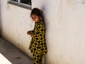 Afghanistan refugee camp children in the North in the middle fighting season