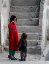 Afghanistan village kids at a Polio vaccination campaign in Jalalabad