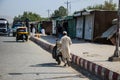 Afghanistan village live and shots in Jalalabad in the middle fighting season Royalty Free Stock Photo