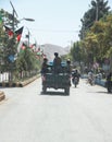 Afghanistan village security check point and images in the North West in the middle of fighting season Royalty Free Stock Photo