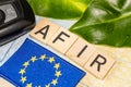 AFIR, Alternative Fuels Infrastructure Regulation, EU directive requiring the construction of a dense network of chargers for