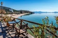 Afissos, Abovos beach. Royalty Free Stock Photo