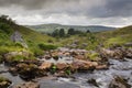 The Afon Clydach river in Wales Royalty Free Stock Photo