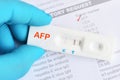 AFP positive test result