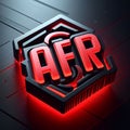 AFR initials 3D logo
