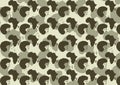 Africa and Afro face background pattern