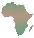 Africa Dot Map