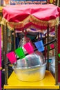Drink vending cart in Cairo Royalty Free Stock Photo