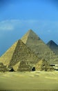 AFRICA EGYPT CAIRO GIZA PYRAMIDS Royalty Free Stock Photo